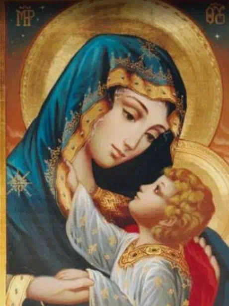 Icone de Marie et Jésus